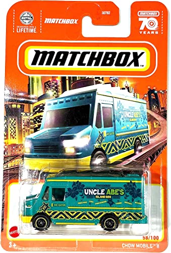 ホットウィール マテル ミニカー ホットウイール Matchbox - Chow Mobile II - Uncle Abe's Island BBQ - Matchbox 70 Years - 2023 - Mint/NrMint - Ships Bubble Wrapped in a Correctly Sized Boxホットウィール マテル ミニカー ホットウイール