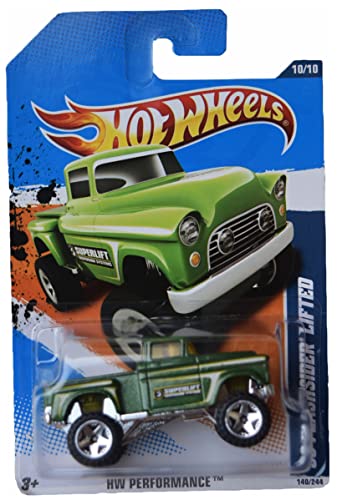 ホットウィール マテル ミニカー ホットウイール Hot Wheels '56 Flashsider Lifted - Green 140/244 Performance 10/10ホットウィール マテル ミニカー ホットウイール