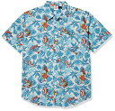Tシャツ キャラクター ファッション トップス 海外モデル Marvel Men's Avengers Captain America Spider-Man Button Up Hawaiian Shirt, Floral, SmallTシャツ キャラクター ファッション トップス 海外モデル