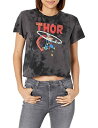 Tシャツ キャラクター ファッション トップス 海外モデル Marvel Universe Thor Throw Women's Fast Fashion Sh...