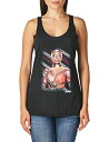 Tシャツ キャラクター ファッション トップス 海外モデル Marvel Women's Avengers Infinity War Wakandas Finest Tank Top, Black Heather, LargeTシャツ キャラクター ファッション トップス 海外モデル