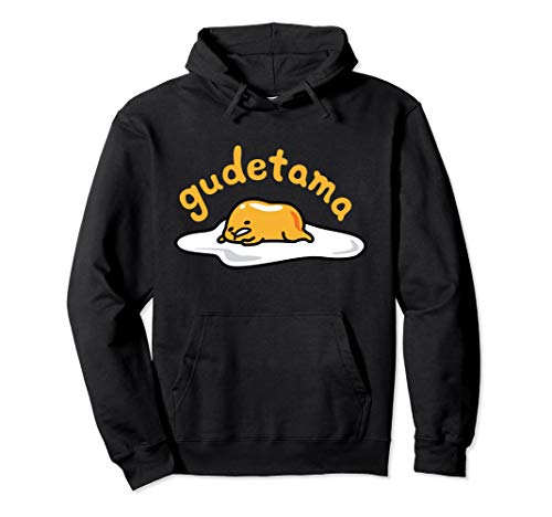 Tシャツ キャラクター ファッション トップス 海外モデル Gudetama The Lazy Egg Classic Logo Hoodie ..