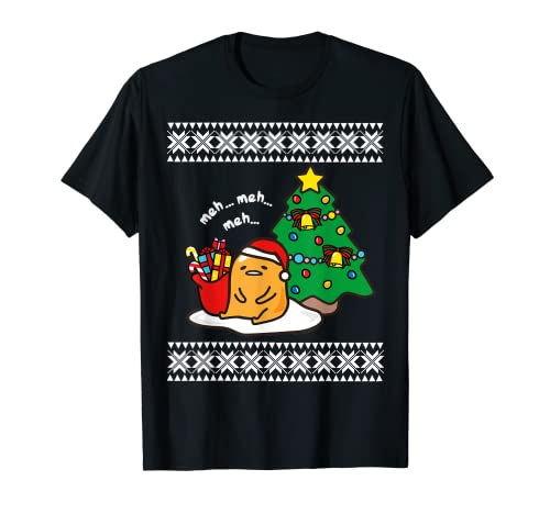 Tシャツ キャラクター ファッション トップス 海外モデル Gudetama Ugly Christmas Sweater Tee T-ShirtTシャツ キャラクター ファッション トップス 海外モデル