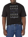 Tシャツ キャラクター ファッション トップス 海外モデル Marvel Big Tall Hawkeye Christmas Sweater Men 039 s Tops Short Sleeve Tee Shirt, Black, XX-LargeTシャツ キャラクター ファッション トップス 海外モデル