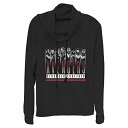 Tシャツ キャラクター ファッション トップス 海外モデル Marvel Avengers Together Women's Cowl Neck Long Sl...