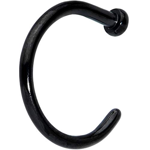 ܥǥǥ ԥ ꥫ ̤ȯ ֥ Body Candy Womens 18G Black PVD Grade 23...