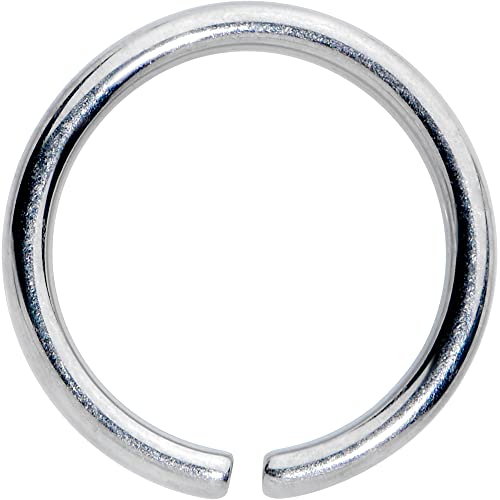 ボディキャンディー ピアス アメリカ 日本未発売 ブランド Body Candy Womens 20G Solid Grade 23 Titanium Lip Ring Cartilage Nose Ring Round Ends Bendable Hoop Ring 1/4