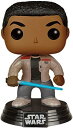 ファンコ FUNKO フィギュア 人形 アメリカ直輸入 FK6422 Funko Star Wars Finn with Light Saber Pop Vin...