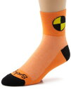チェーン パーツ 自転車 コンポーネント サイクリング Dum SockGuy Men's Crash Test Dummy Socks, Orange, So...