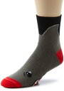 チェーン パーツ 自転車 コンポーネント サイクリング Shark SockGuy Men's Shark Socks, Black, Sock Size:10...