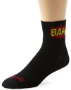 チェーン パーツ 自転車 コンポーネント サイクリング Boom SockGuy Men's Boom Pow Socks, Black, Sock Size:...