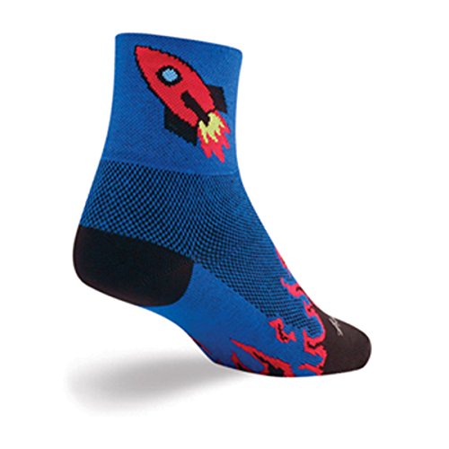 チェーン パーツ 自転車 コンポーネント サイクリング SGROCKETMANL SockGuy, Men's Classic Socks - Large/X-Large, Rocket Manチェーン パーツ 自転車 コンポーネント サイクリング SGROCKETMANL