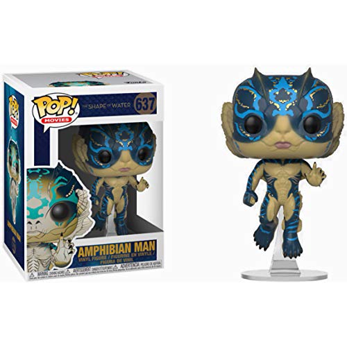 ファンコ FUNKO フィギュア 人形 アメリカ直輸入 Funko Amphibian Man: Shape of Water x POP Movies Vinyl Figure 1 POP Compatible PET Plastic Graphical Protector Bundle 637/32485 - B ファンコ FUNKO フィギュア 人形 アメリカ直輸入