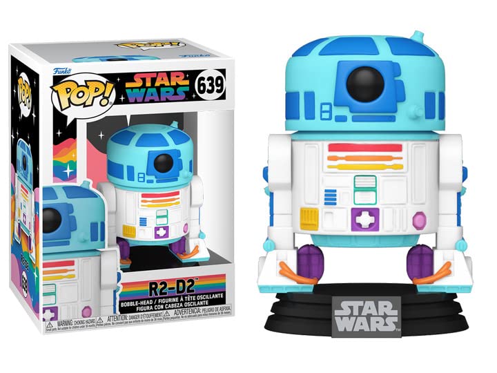 ファンコ FUNKO フィギュア 人形 アメリカ直輸入 Funko Pride 2023 Droids + Protector: Pop! Star Wars Vinyl Figure (Bundled with ToyBop Box Protector Collector Case) (R2-D2)ファンコ FUNKO フィギュア 人形 アメリカ直輸入