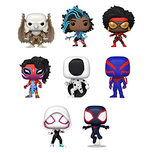 ファンコ FUNKO フィギュア 人形 アメリカ直輸入 Funko Pop! Spider-Man Across The Spider-Verse: - Set of 8 - Spider-Man, Spider-Gwen, Spider-Man 2099, The Spot, Spider-Man India, Spider-Woman, Spider-Byte anファンコ FUNKO フィギュア 人形 アメリカ直輸入