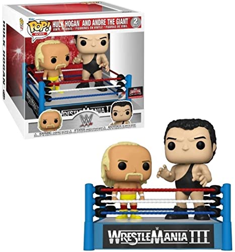 ファンコ FUNKO フィギュア 人形 アメリカ直輸入 Pop! Hulk Hogan and Andre The Giant in The Ring 2pack Vinyl Figureファンコ FUNKO フィギュア 人形 アメリカ直輸入