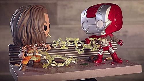 ファンコ FUNKO フィギュア 人形 アメリカ直輸入 Pop Movie Moments Funko Iron Man 2 Whiplash Vs. Iron Man Collector Corps Exclusiveファンコ FUNKO フィギュア 人形 アメリカ直輸入