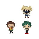 ファンコ FUNKO フィギュア 人形 アメリカ直輸入 Funko Animation: POP My Hero Academia Collectors Set - Himiko Toga w/Face Cover, Kai Chisaki(Overhaul), Deku Middle School Uniformファンコ FUNKO フィギュア 人形 アメリカ直輸入