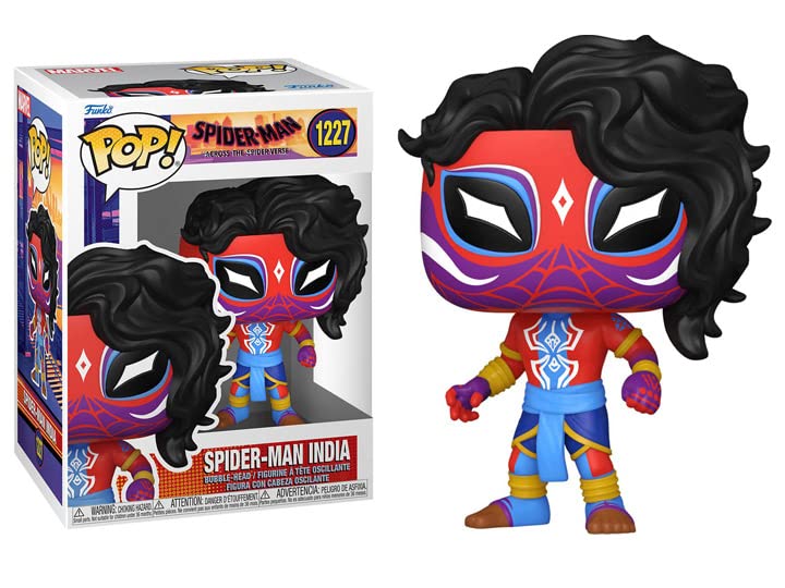 ファンコ FUNKO フィギュア 人形 アメリカ直輸入 Funko Across The Spider-Verse + Protector: Spider-Man Pop! Marvel Vinyl Figure (Bundled with ToyBop Box Protector Collector Case) (Spider-Man India)ファンコ FUNKO フィギュア 人形 アメリカ直輸入