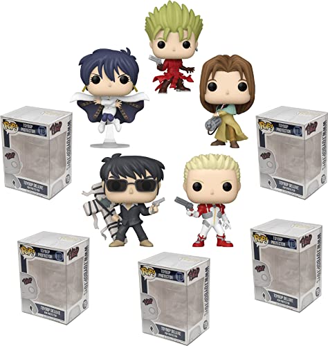 ファンコ FUNKO フィギュア 人形 アメリカ直輸入 Funko Trigun Protector: Pop Animation Vinyl Figure (Bundled with ToyBop Box Protector Collector Case) (Set of 5)ファンコ FUNKO フィギュア 人形 アメリカ直輸入