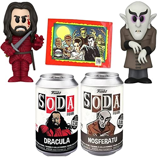 ファンコ FUNKO フィギュア 人形 アメリカ直輸入 Transylvanian Horror Monster Figure Bundled with Nosferatu Classic Soda Bram Stoker Dracula Creature Trading Cards 3-Itemsファンコ FUNKO フィギュア 人形 アメリカ直輸入