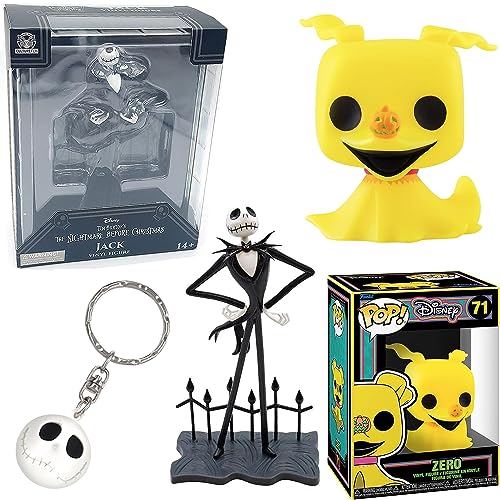 ファンコ FUNKO フィギュア 人形 アメリカ直輸入 Halloweentown Mini Jack Figure Nightmare Before Christmas Creature Pack Bundled with Zero Blacklight Pop Disney Jack Skellington Icon Hanger 3 Itemsファンコ FUNKO フィギュア 人形 アメリカ直輸入