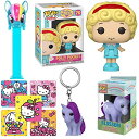 ファンコ FUNKO フィギュア 人形 アメリカ直輸入 Polly Pop! Pocket Figure Bundled with Retro Toys My Little Pony Blossom Mini Hanger Character + Crystal Rainbow Dash Pez! & Hello Kitty Stickers 3-Itemsファンコ FUNKO フィギュア 人形 アメリカ直輸入