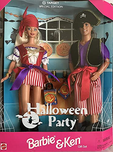 バービー バービー人形 ケン Ken 19874 HALLOWEEN PARTY BARBIE KEN DOLLS Set TARGET Special Edition w Barbie Doll Ken Doll Dressed as PIRATES (1998)バービー バービー人形 ケン Ken 19874