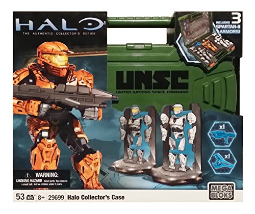 メガブロック メガコンストラックス ヘイロー 組み立て 知育玩具 29699 Mega Bloks Halo Spartan Armor Action Figure Collector's Case (Green Case)メガブロック メガコンストラックス ヘイロー 組み立て 知育玩具 29699