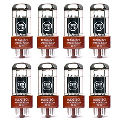 真空管 ギター ベース アンプ 海外 輸入 New Gain Matched Octet (8) Tung-Sol Reissue 6SN7GTB Vacuum Tubes 6SN7 6SN7GT真空管 ギター ベース アンプ 海外 輸入