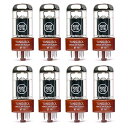 真空管 ギター ベース アンプ 海外 輸入 New Gain Matched Octet (8) Tung-Sol Reissue 6SN7GTB Vacuum Tubes 6SN7 6SN7GT真空管 ギター ベース アンプ 海外 輸入