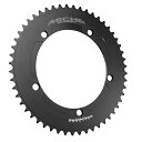 スプロケット フリーホイール ギア パーツ 自転車 Miche Unisex's Primato Advanced Pista Track Chainring, Black, 54tスプロケット フリーホイール ギア パーツ 自転車
