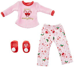 アメリカンガールドール 赤ちゃん おままごと ベビー人形 American Girl WellieWishers 14.5-inch Doll Merry Everything PJs Outfit with Top, Pants, and Plush Slippers, For Ages 4+アメリカンガールドール 赤ちゃん おままごと ベビー人形