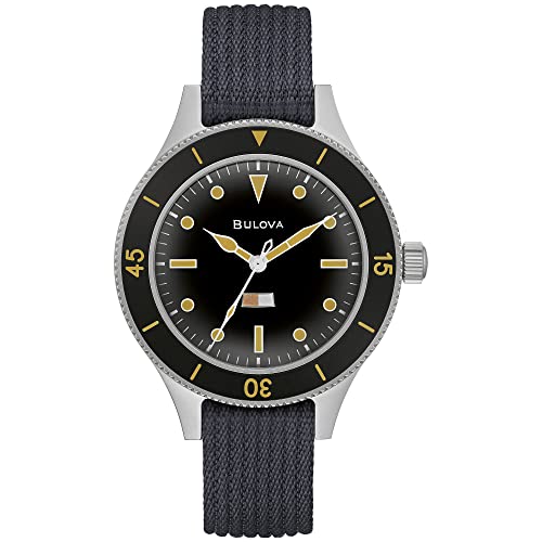 腕時計 ブローバ メンズ Bulova Men's Archive Series MIL-SHIPS-W-2181 Stainless Steel 3-Hand Hack ..