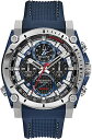 rv u[o Y Bulova Men's Chronograph Quartz Watch with Rubber Strap 98B315rv u[o Y