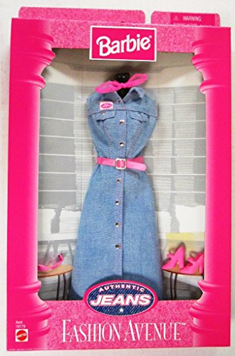 バービー バービー人形 BARBIE Fashion Avenue AUTHENTIC JEANS FASHIONS Collection w Long JEAN DRESS & More (1997)バービー バービー人形