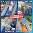 ナーフ アメリカ 直輸入 ソフトダーツ リフィル Hasbro Super Soaker Ultimate Water Park ? Head to Head Battle Arena Mega Inflatable Bounce House for Ultimate Water Battlesナーフ アメリカ 直輸入 ソフトダーツ リフィル 3