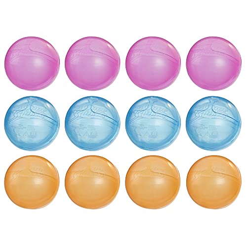 ʡ ꥫ ľ͢ եȥ ե NERF Super Soaker Hydro Balls Party 12-Pack, Reusable Water Balloons, Water-Filled Balls Burst on Impact, Fast Refill, Outdoor Toys, Kids Easter Gifts, Ages 6+ʡ ꥫ ľ͢ եȥ ե