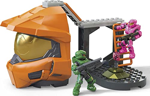 メガブロック メガコンストラックス 組み立て 知育玩具 Mega Halo Zone Control Construction Set with Spartan Helmet, Building Toys for Boys, Ages 8+メガブロック メガコンストラックス 組み立て 知育玩具