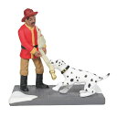 デパートメント56 Department 56 置物 インテリア 海外モデル Department 56 Christmas in The City Village Accessories Fireman and Dalmatian No Time to Play Figurine, 2.64 Inch, Multicolorデパートメント56 Department 56 置物 インテリア 海外モデル