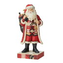 エネスコ Enesco 置物 インテリア 海外モデル アメリカ Santa with FAO Toy Bagエネスコ Enesco 置物 インテリア 海外モデル...
