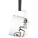 エネスコ Enesco 置物 インテリア 海外モデル アメリカ Enesco Our Name is Mud Cuppadoodles Nurse Miniature Mug Hanging Ornament, 2 Inch, Multicolorエネスコ Enesco 置物 インテリア 海外モデル アメリカ