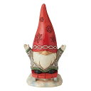 商品情報 商品名エネスコ Enesco 置物 インテリア 海外モデル アメリカ Enesco Jim Shore Heartwood Creek Gnome Sledding Figurine, 5.31 Inch, Multicolorエ...