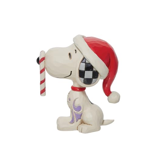 エネスコ Enesco 置物 インテリア 海外モデル アメリカ Enesco Jim Shore Peanuts Snoopy Glitter Cand..