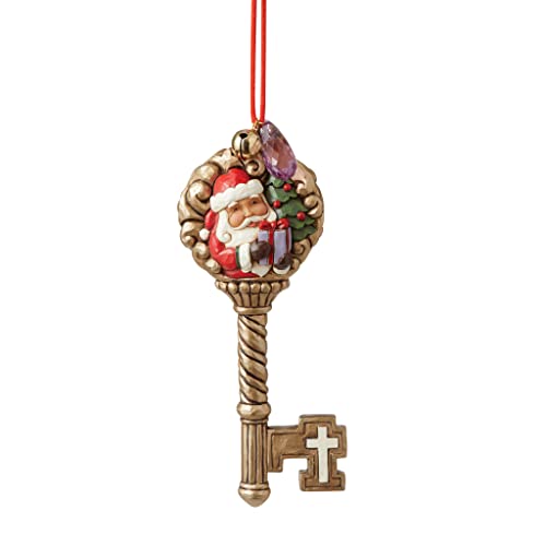 エネスコ Enesco 置物 インテリア 海外モデル アメリカ Enesco Jim Shore Legend of Christmas Key ORN Hanging Ornament, 5.75 Inchesエネスコ Enesco 置物 インテリア 海外モデル アメリカ