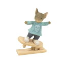 エネスコ Enesco 置物 インテリア 海外モデル アメリカ Enesco Tails with Heart Playground Fun Skateboard Slide Mouse Figurine, 3 Inch, Multicolorエネスコ Enesco 置物 インテリア 海外モデル アメリカ