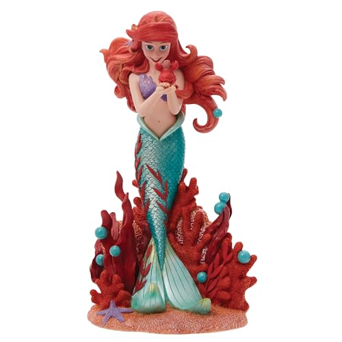 ͥ Enesco ʪ ƥꥢ ǥ ꥫ Enesco Disney Showcase Botanical The Little Mermaid Ariel Holding Sebastian Figurine, 8 Inch, Multicolorͥ Enesco ʪ ƥꥢ ǥ ꥫ