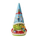 エネスコ Enesco 置物 インテリア 海外モデル アメリカ Enesco Jim Shore Dr. Seuss The Grinch Gnome Stat...