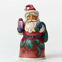 エネスコ Enesco 置物 インテリア 海外モデル アメリカ Enesco Jim Shore Heartwood Creek Santa with Toy ...