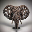 エネスコ Enesco 置物 インテリア 海外モデル アメリカ Enesco Edge Sculpture Elephant Head Bust Animal Figurine, 18.5 Inch, Brownエネスコ Enesco 置物 インテリア 海外モデル アメリカ